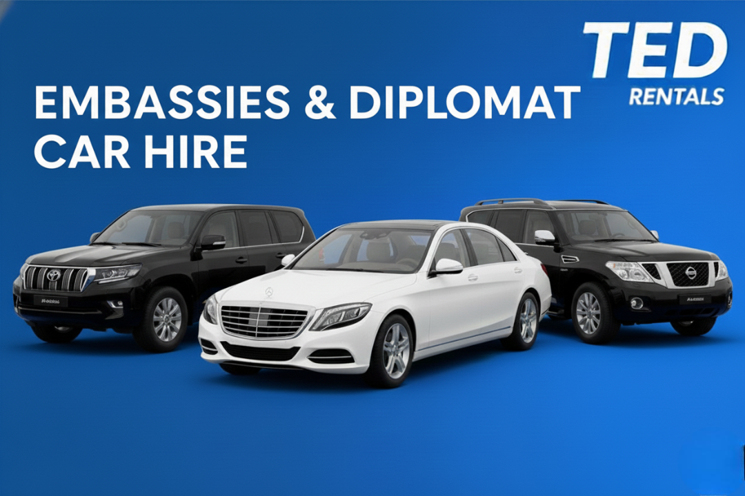 Ted Embassies & Diplomat car hire